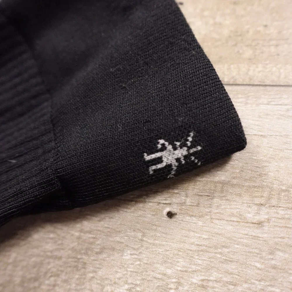 Smartwool Black Knee-High Socks Size Large Merino‎ Wool